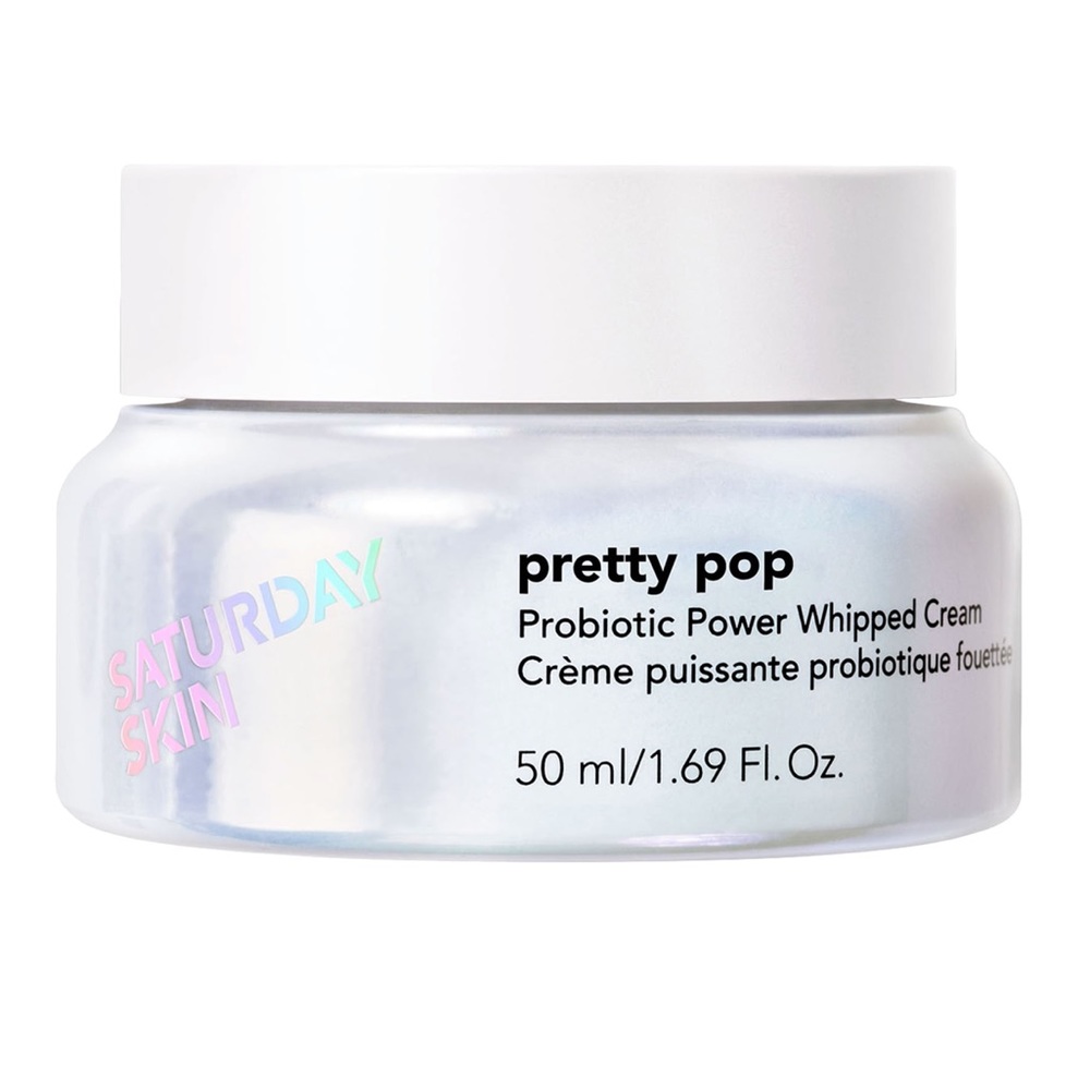 SATURDAY SKIN Pretty Pop Probiotic Power Whipped Cream 1.69oz CLEAN BEAUTY